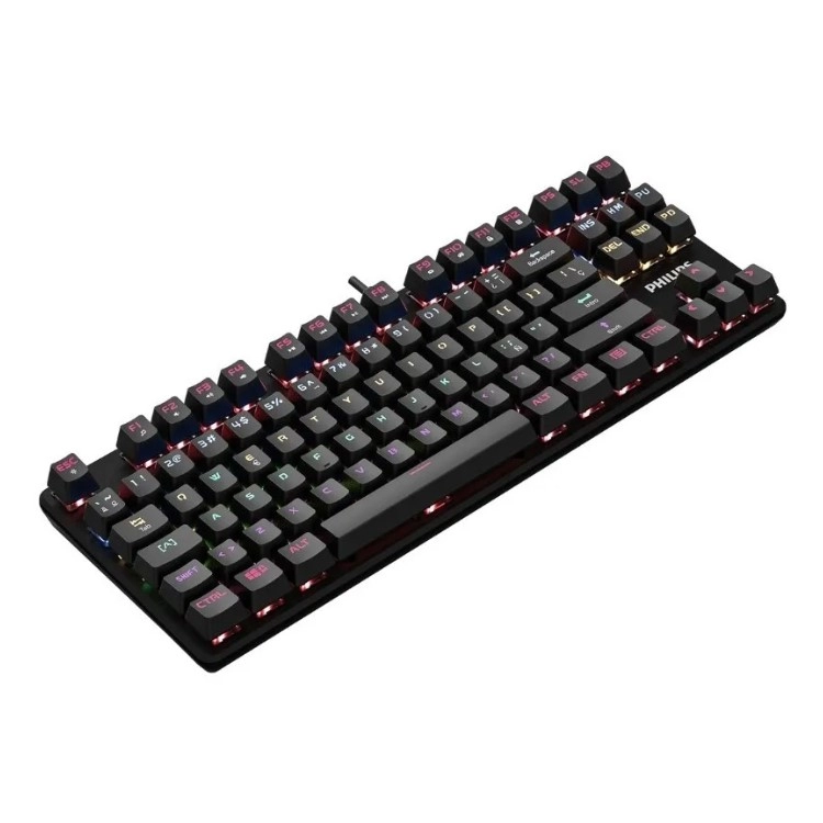 Teclado Philips Mecanico USB G901 Gamin 104 Keys Mix Light Art.SPK8901BQMC